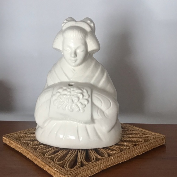 🌺 Vintage Geisha Japanese Tiki Mug - Picture 6 of 11